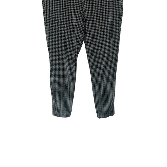 Old Navy Black Houndstooth Office Career Work Pixie Skinny Pants Size‎ 10 - Picture 4 of 11